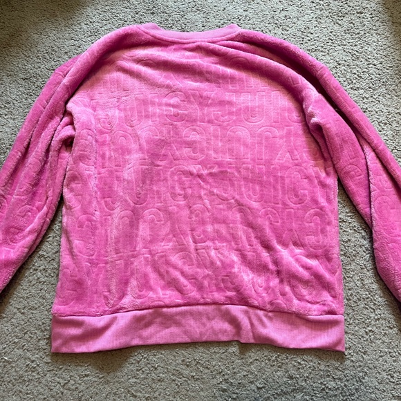Juicy Couture pink fuzzy sleepwear - Picture 2 of 5
